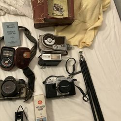 Old camera Lot