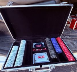 Poker Chip Set in Aluminum Case