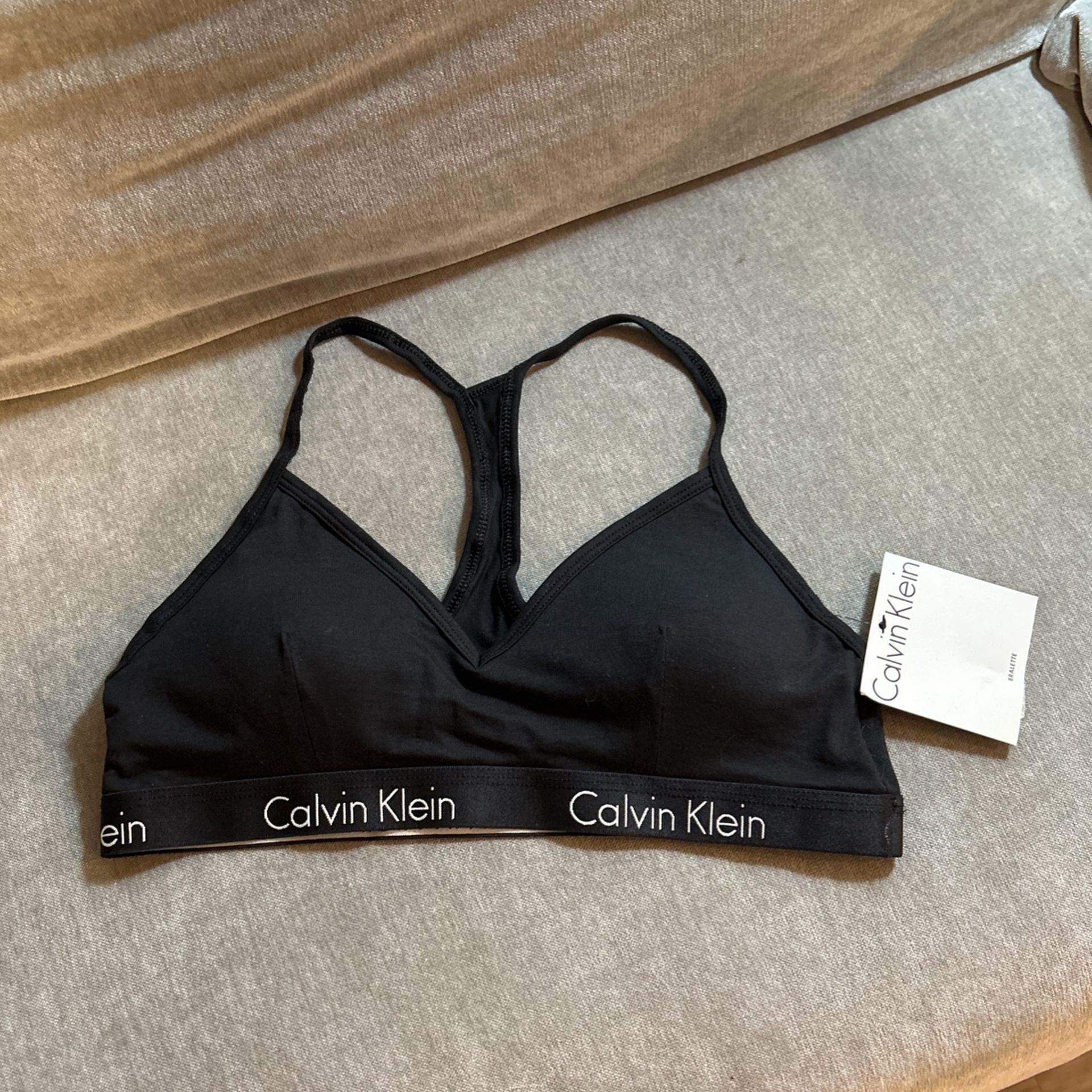 New Calvin Klein Bralette L 