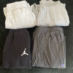 sweatpants, Jordan/champion/no brand ( check description) 