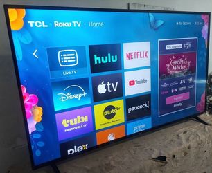 SMART  TV  TCL   65"  4K  LED  HDR   DOLBY   VISION   FULL  UHD  2160p🟨 ( NEGOTIABLE) 🟥DELIVERY  AVAILABLE 🟩🟥