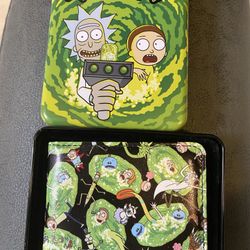New Rick And Morty Wallet 