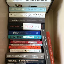 18 Book Bundle - Habits, Sales, Leadership, Wellness