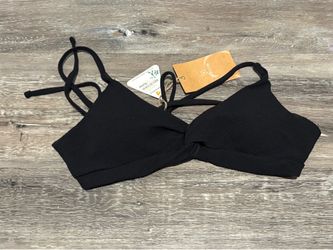 Black bikini top