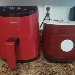 electric rice cooker + Airfryer