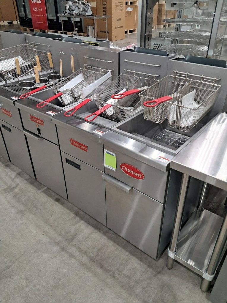 NSF Certified Fryers Griddles Broilers Stoves Commercial Restaurant Equipment