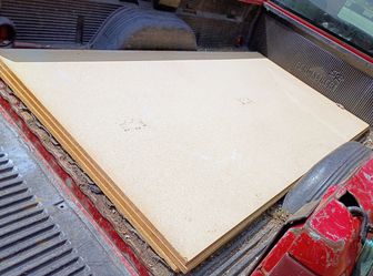 Three (3) 4x8' Sheets of 3/4" Particle Board Floor Underlayment - Never used!