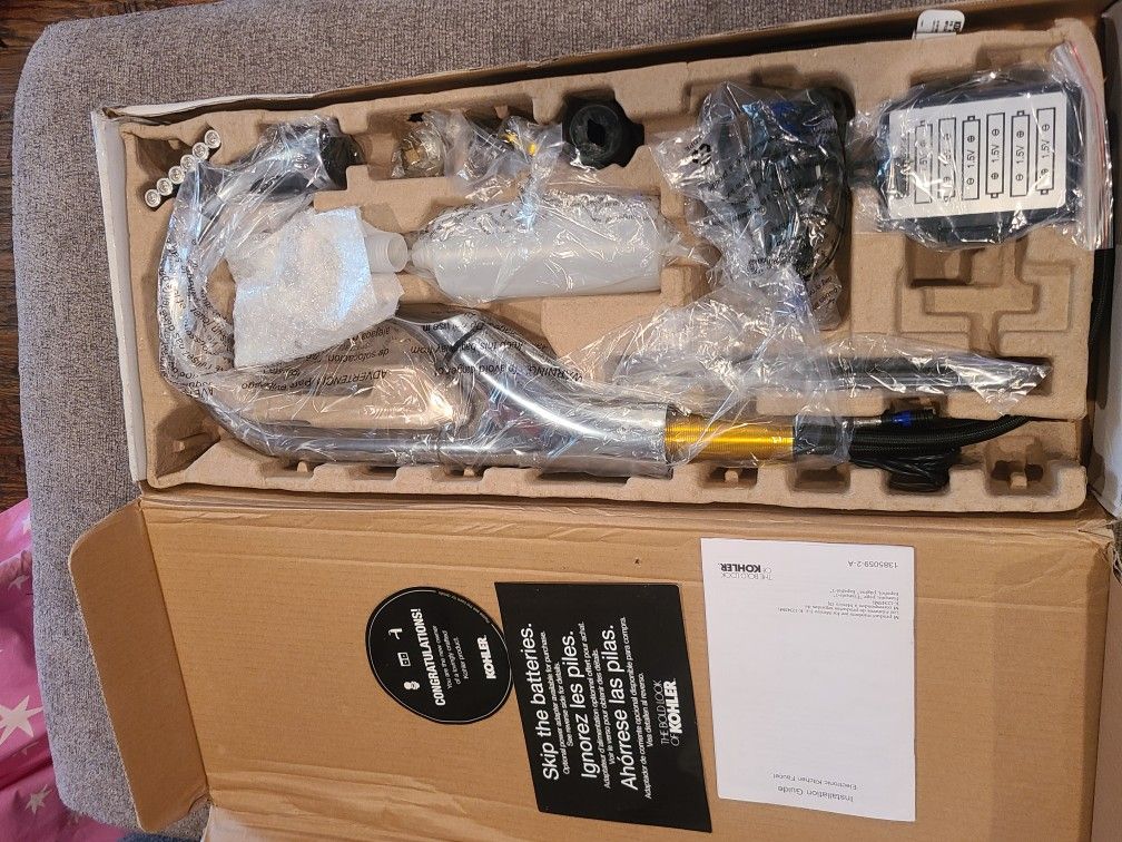 Kohler Touchless Kitchen Faucet, Open Box.