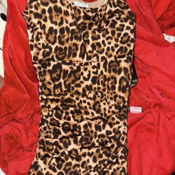Cheetah Print Dress