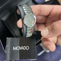 Womens Movado Sapphire SS