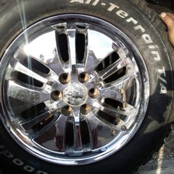 Chevy 20" Chrome Rims