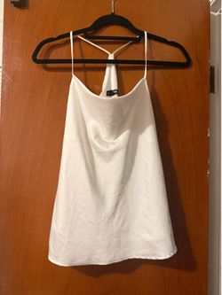 Express White Tank Top