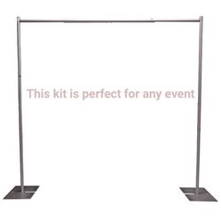 🤩Pipe Backdrop For Sale !!! 🤩 For Any Event WEDDING 👰, Sweet 16,Baby Shower💙💖,Gender Reveal🤰