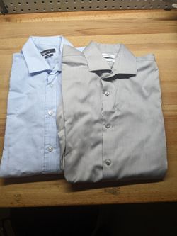 Mens dress shirts medium Calvin Klein Bar III