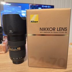 Nikon 24-70 2.8G for sale or trade