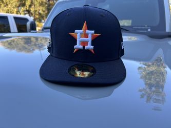 Astros World Series Fitted Hat 7 1/4