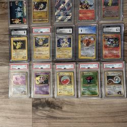GRADED POKEMON CARDS 