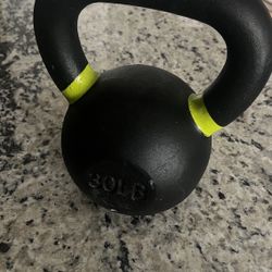 Kettlebell - 30 Lb 