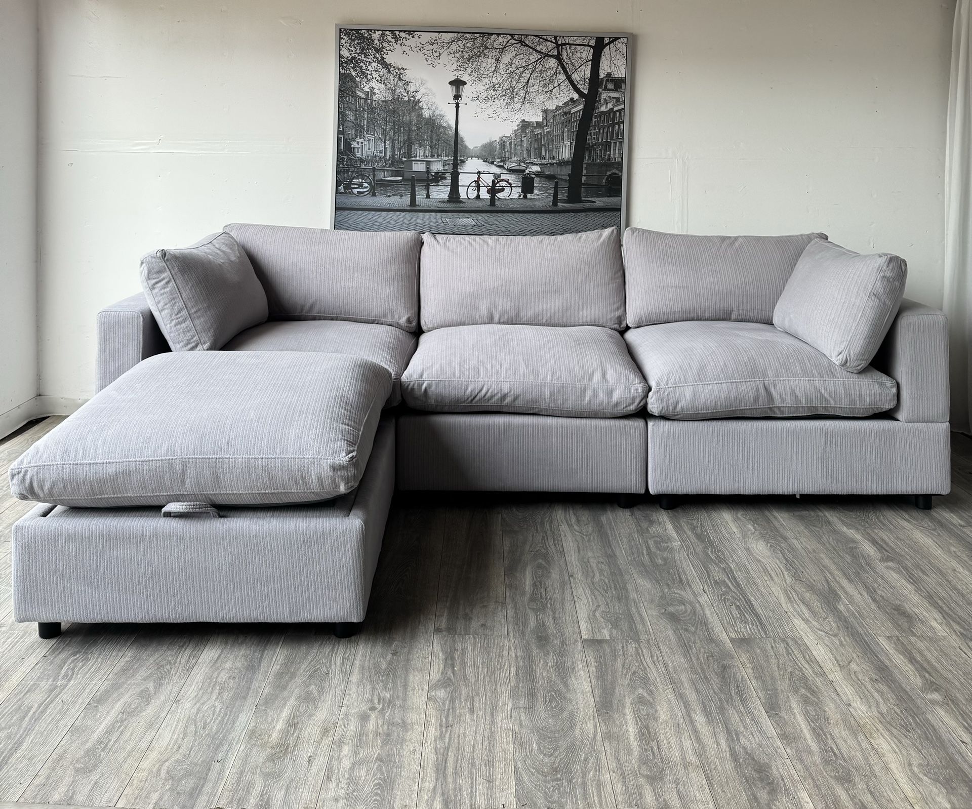 New In Box Sectional Cloud Couch - Free Delivery