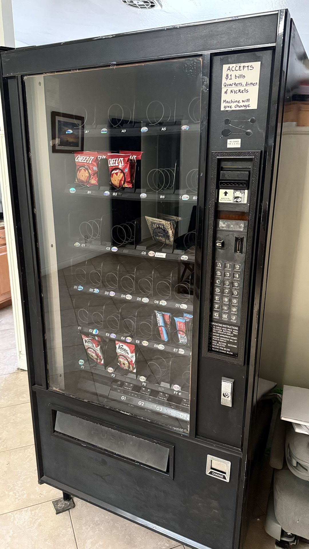 Snack Vending Machine