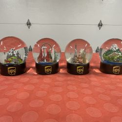 UPS Snow Globes