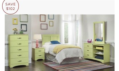New kids bedroom suite set! Sofa, mattress and Boxspring bed deals available