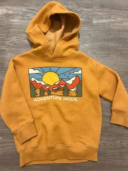 Size 2T • Oversized Kids Adventure Mode Graphic Hoodie