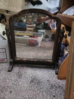Vintage/Antique Mirror 12" Tall X 19" Wide