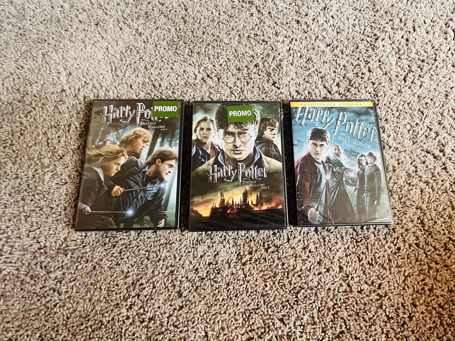 Harry Potter 3 DVD Lot - Brand New Sealed!! 
