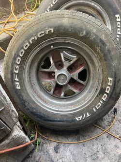 1969 Oldsmobile 442 weels and tires 15 inch