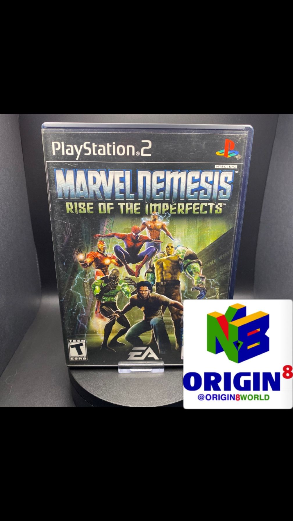 Marvel Nemesis Rise Of The Imperfects For Sony PlayStation 2 PS2 Video Game Tested Original Brand Name Complete In Box CIB