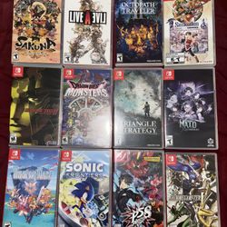 Nintendo Switch Games (Prices In Description)