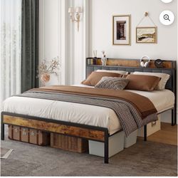 Full size bed frame (New)