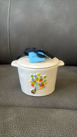 New Disney Pixar Up House Balloons Rae Dunn Mini Oven Safe Baking Dish Or Decoration