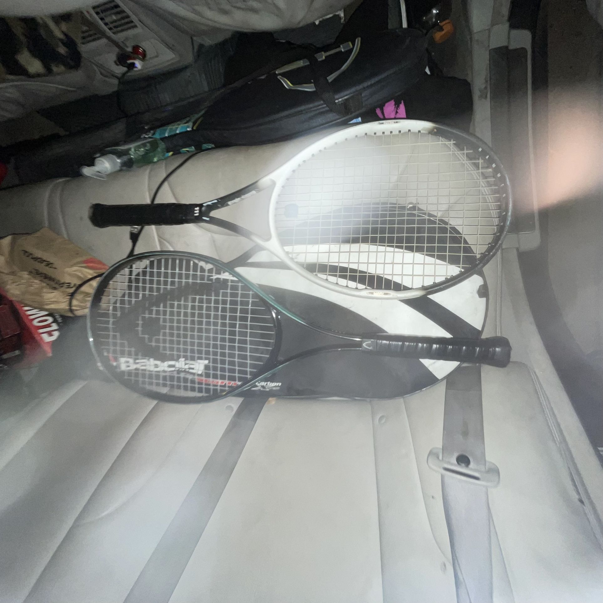 Wilson hammer and Head 660 Tech Tennis Rackets