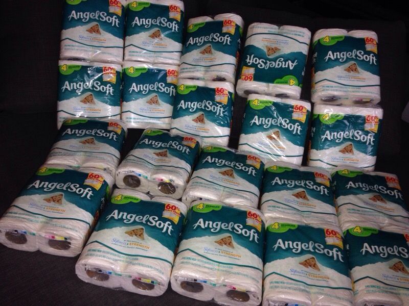 Sold 20 Packs of Regular Angel Soft Bathroom Tissue. Please See All The Pictures and Read the description