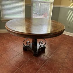 Vintage Solid Wood Dining Table