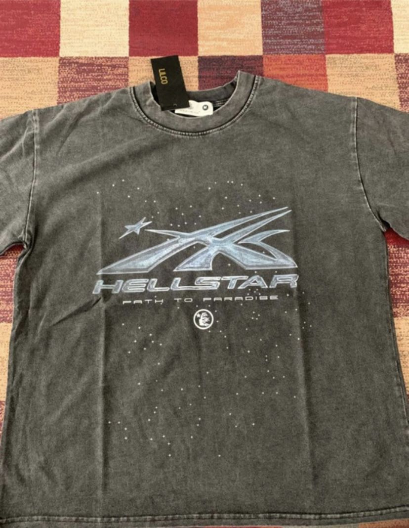 Hellstar Chrome ‘black’ T-shirt, CHEAP PRICES, Free Shipping