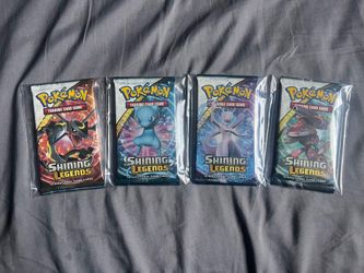 2017 Brand New Pokemon Shining Legend Full Art Set Booster packs