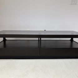 Brown-Saltman Walnut Coffee And Side Table Set