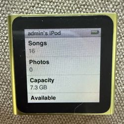 Apple iPod nano 6th Gen 8GB
