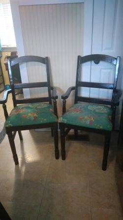2 chairs