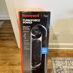 Honeywell Turbo Force 2 in 1 Tower Oscillating Fan Black