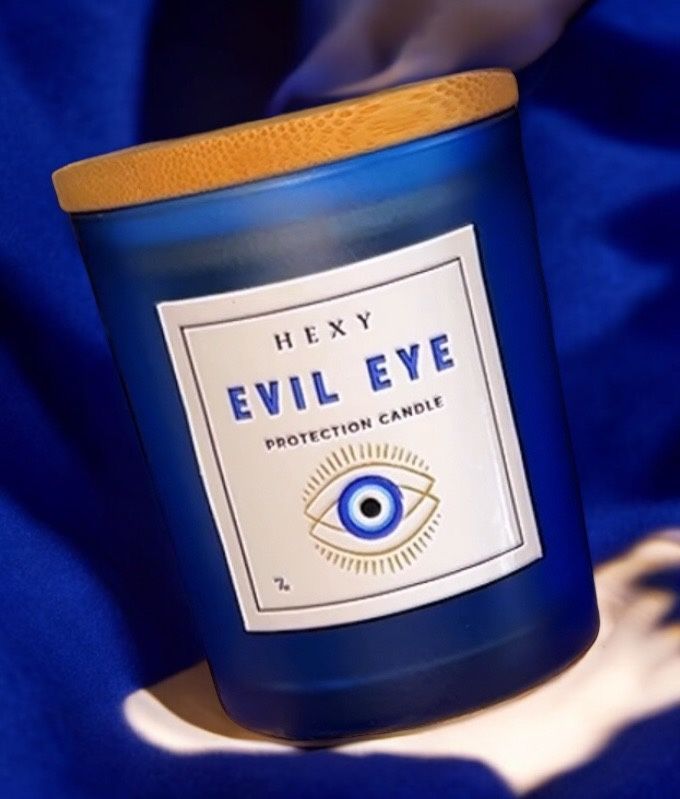 Evil Eye Candle