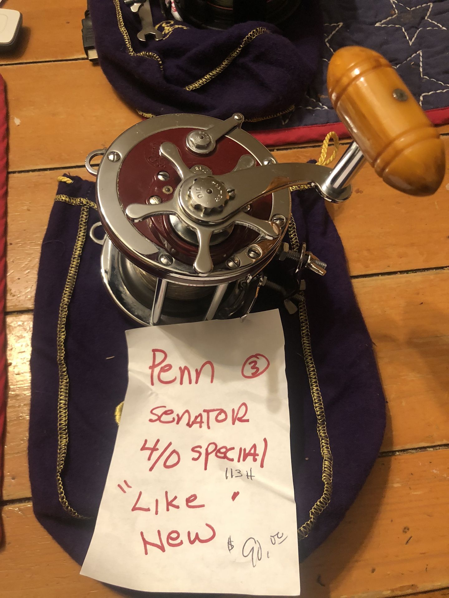 Penn Senator 4/0 Special “like New”