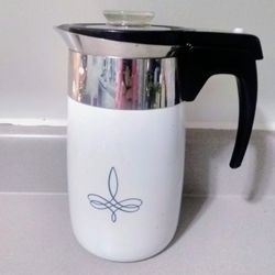 Vintage CorningWare Stove Top Coffee Pot