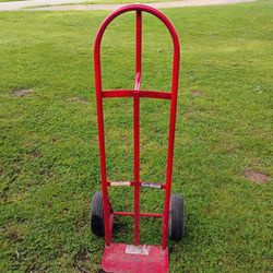 Hand Truck Dolley- Has one flat tire