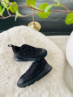 Nike 270 black shoes sz 10c toddler