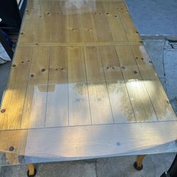Real wood table