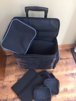 Rolling scrapbooking tote #2